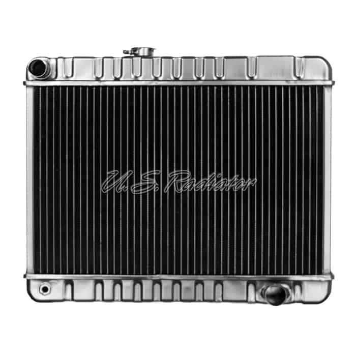 1967 Pontiac Tempest/LeMans/GTO 15.5" Tall Radiator, Factory 4-Row Radiator