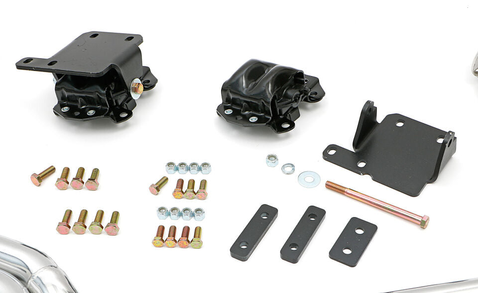 Trans-Dapt Performance 1968-72 GM A-Body LS Swap-In-A-Box Kit, Long Tube Headers TH350/TH400