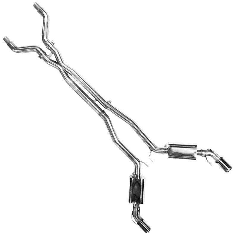 Kooks 2010-2015 Camaro SS 3" Cat-Back Exhaust w/ Stainless Steel Tips, OEM Connection