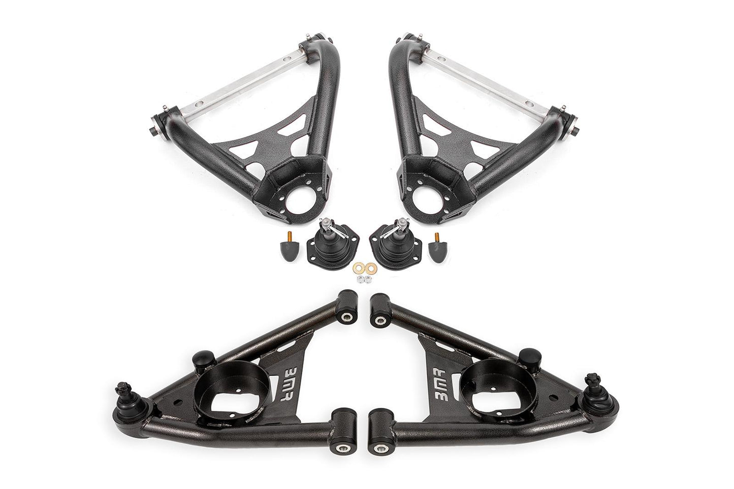BMR AAK401 GM A-Body Upper and Lower Control Arm Set, Standard Ball Joint