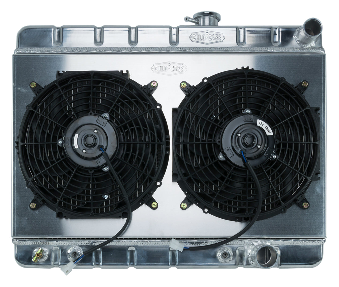 1964-65 GTO Tri-Power Cold Case Performance Radiator w/o A/C, Automatic Transmission