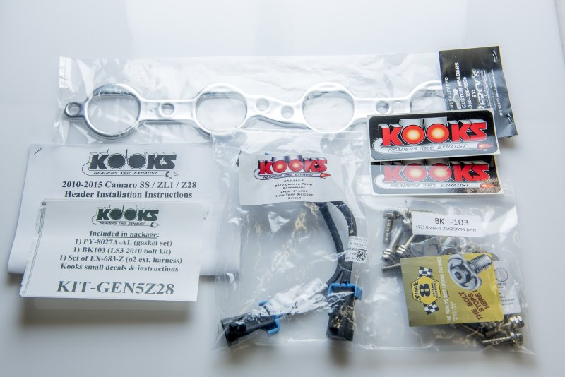 Kooks 2014-2015 Camaro Z28 2" x 3" Stainless Steel Headers