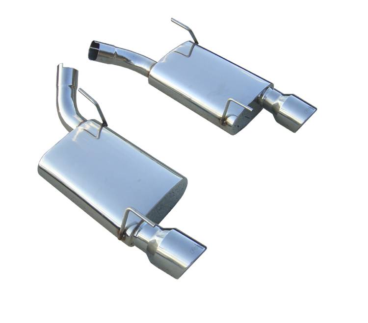 2005-2010 Ford Mustang GT Pypes Axle-Back Exhaust Kit W/ Violator Mufflers
