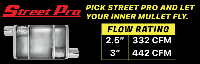 1998-2004 Ford Mustang V6 Pypes Converter Back Exhaust System W/ Street Pro Mufflers, 409 Stainless