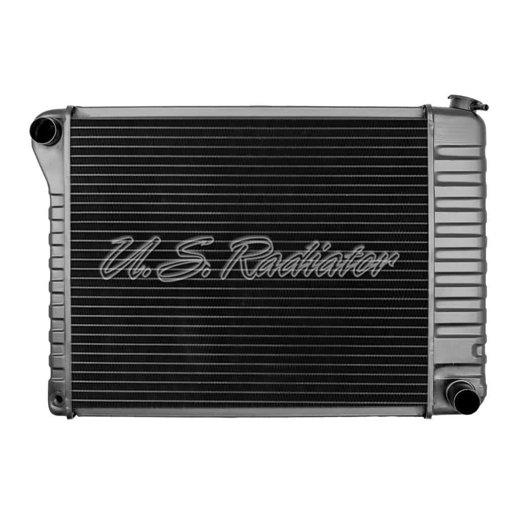 1966-67 Buick Skylark V8 300/400 Radiator, 2-3/4" Wide Mounts
