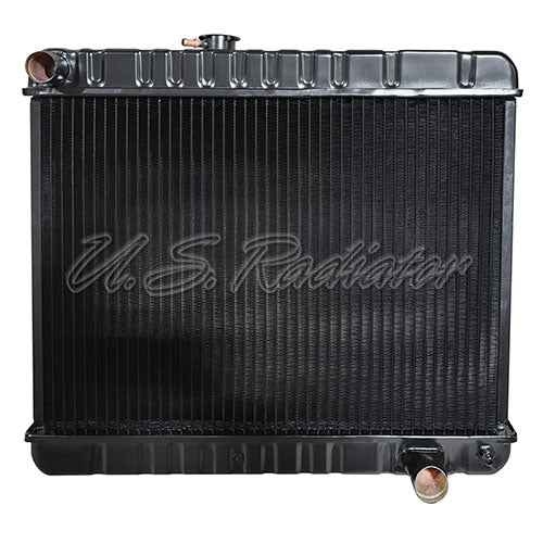 1967 Pontiac Tempest/LeMans/GTO V8 17" Tall Radiator, Factory A/C