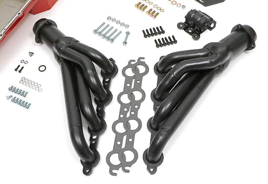 Trans-Dapt Performance 1968-72 GM A-Body LS Swap-In-A-Box Kit, Mid-Length Headers 4L60E/4L70E