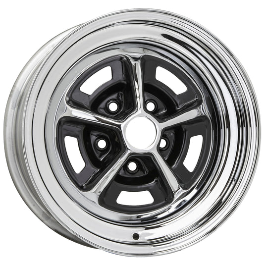Oldsmobile 15"x7" SS1 Wheel, 5x4-3/4" Bolt Pattern, 4.375" Backspace, Chrome