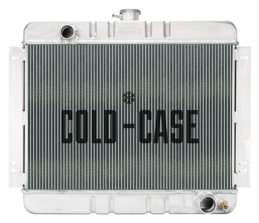 1962-67 Chevrolet Nova Cold Case Aluminum Radiator, Manual Transmission