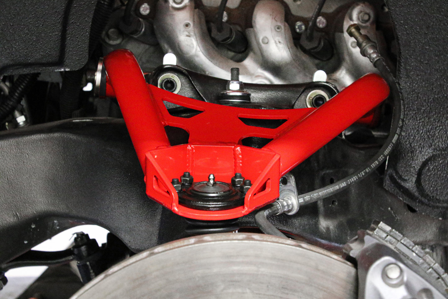 BMR AAK401 GM A-Body Upper and Lower Control Arm Set, Standard Ball Joint