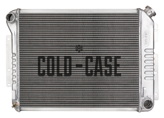 1967-1969 Camaro Small Block Cold Case Aluminum Radiator, Manual Transmission
