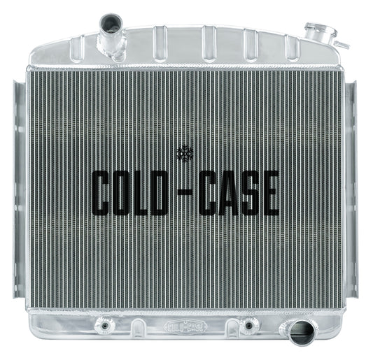 1957 Tri-5 Chevrolet Cold Case Aluminum Radiator, 6 Cylinder (Front Mount)