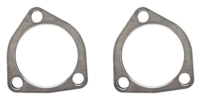 1964-74 Pontiac Pypes 2.5" Manifold Downpipes W/ HO-Ram Air 3-Bolt Flanges, 409 Stainless