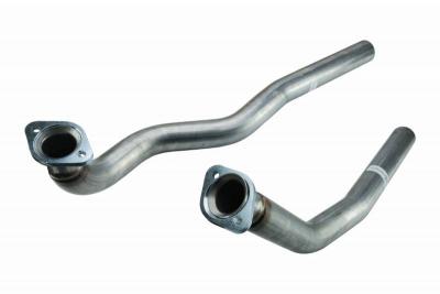 1964-72 Oldsmobile 4-4-2 Pypes 2.5" Manifold Downpipes 3-Bolt, 409 Stainless