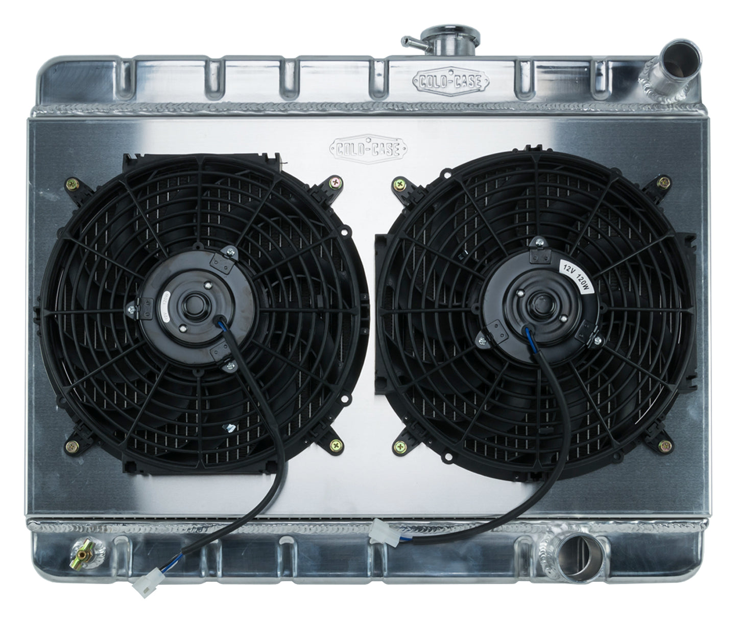1964-65 GTO Tri-Power Cold Case Performance Radiator w/o A/C, Manual Transmission