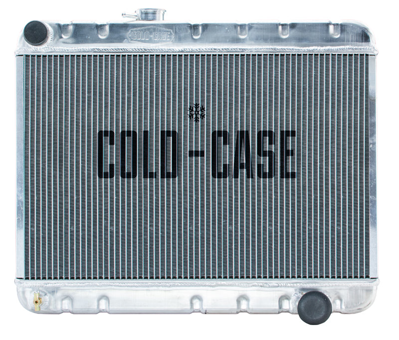1966-67 GTO Cold Case Performance Radiator w/o A/C, Manual Transmission