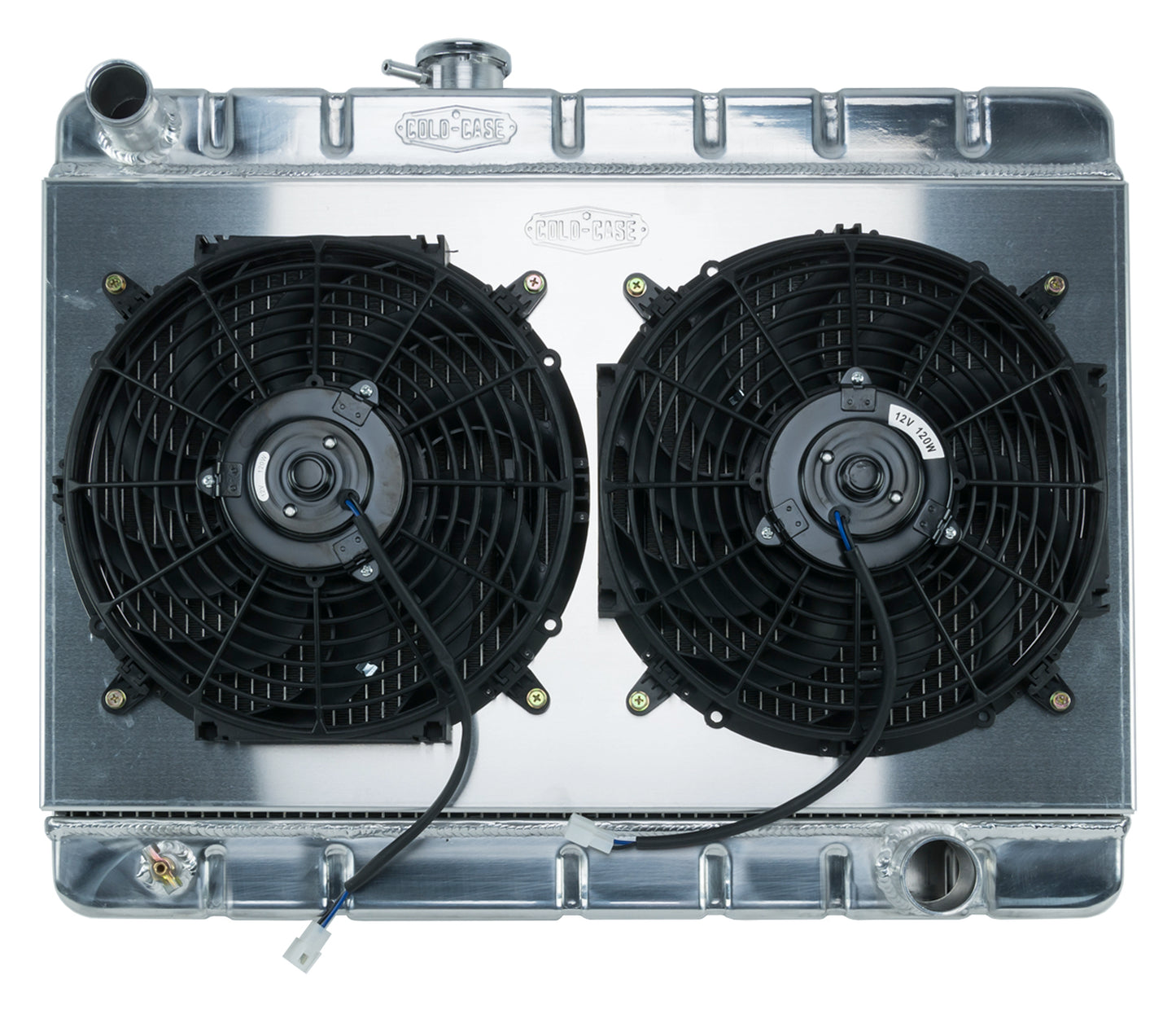 1966-67 GTO Cold Case Performance Radiator w/o A/C, Manual Transmission