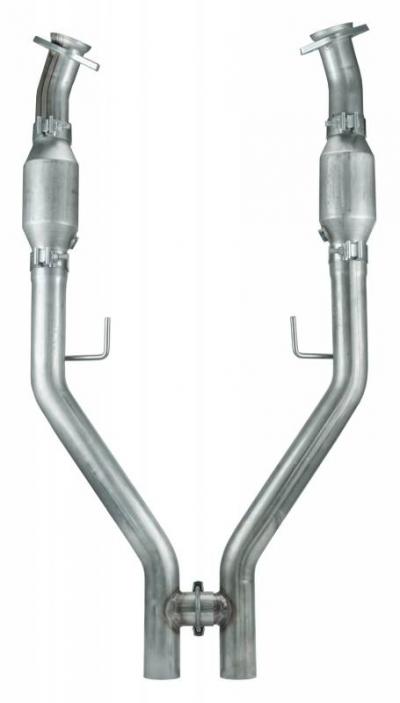 2005-2010 Ford Mustang GT Pypes Long Tube Headers and EPA Approved Converter Kits