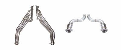 2015-2017 Ford Mustang 5.0L Pypes Long Tubed Header Kit W/ Catalytic Converters, 304 Stainless