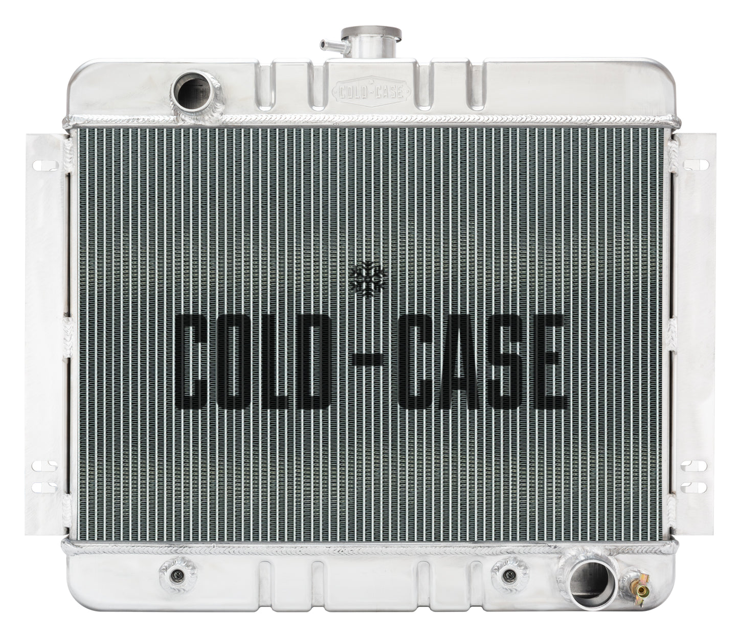 1962-67 Chevrolet Nova Cold Case Aluminum Radiator, Automatic Transmission