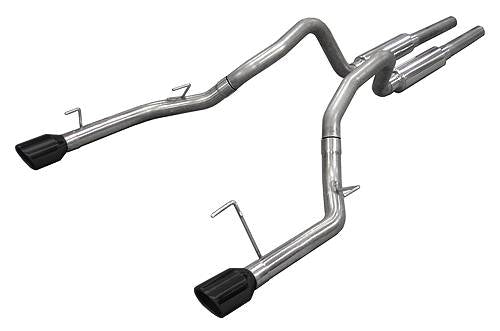 2005-2010 Ford Mustang GT Pypes Mid-Muffler Cat Back Exhaust Kit W/ M-80 Race Pro Mufflers, 409 Stainless