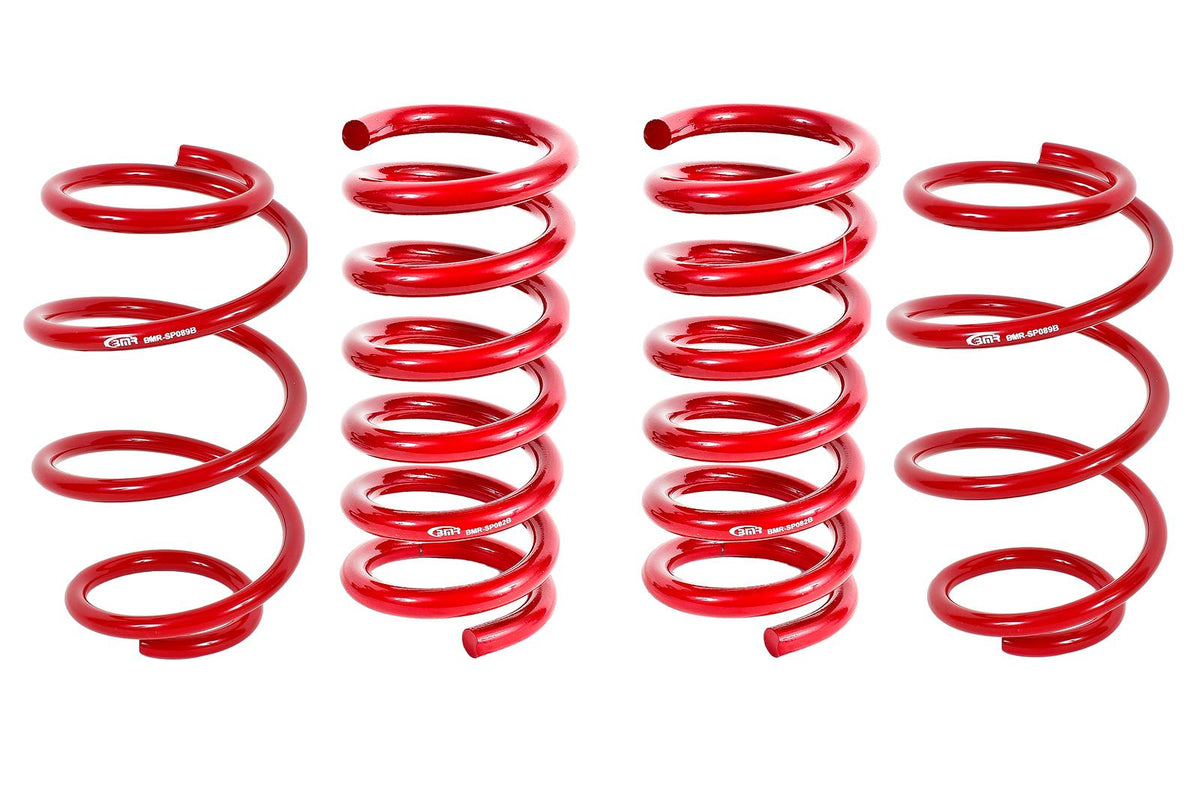 2015-Present Mustang  BMR Lowering Springs, Performance Version, Set of 4