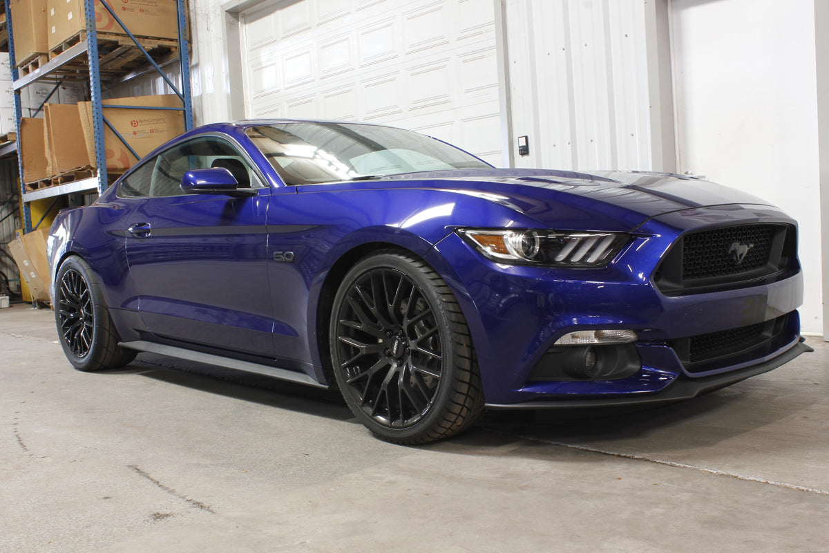 2015-Present Mustang BMR Lowering Springs, Minimum Drop Front, Drag Version, Set of 4
