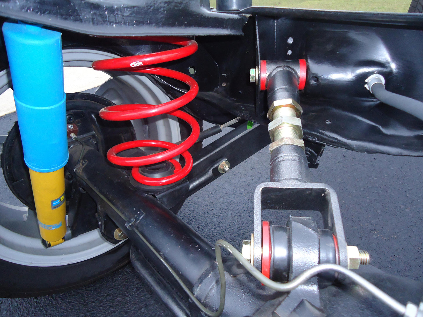 BMR UTCA005 1968-72 GM A-Body Rear Upper Control Arms DOM 1-5/8" Tubing, On-Car Adjustable, Poly Bushings