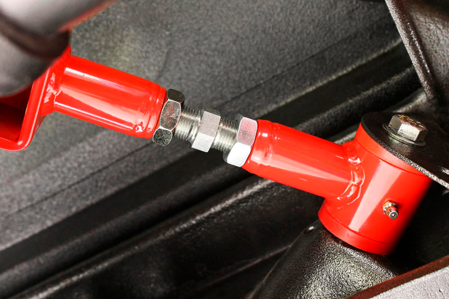 BMR UTCA046 1968-72 GM A-Body Rear Upper Control Arms DOM 1-1/4" Tubing, On-Car Adjustable, Poly Bushings