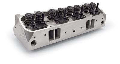 Edelbrock Performer Pontiac 389-455 Cylinder Head, Assembled Hydraulic Roller