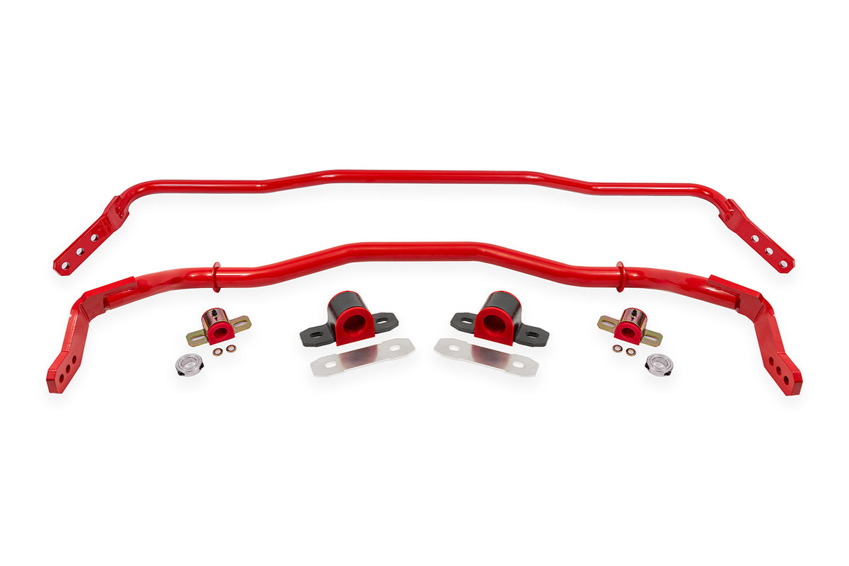 2015-Present Mustang BMR Sway Bar Kit w/ Bushings, Front (SB764) and Rear (SB045)
