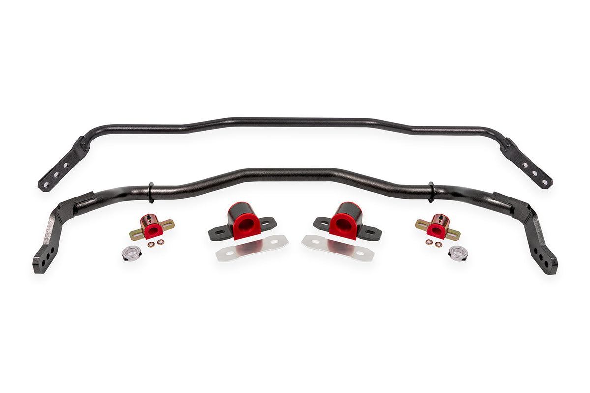 2015-Present Mustang BMR Sway Bar Kit w/ Bushings, Front (SB764) and Rear (SB045)